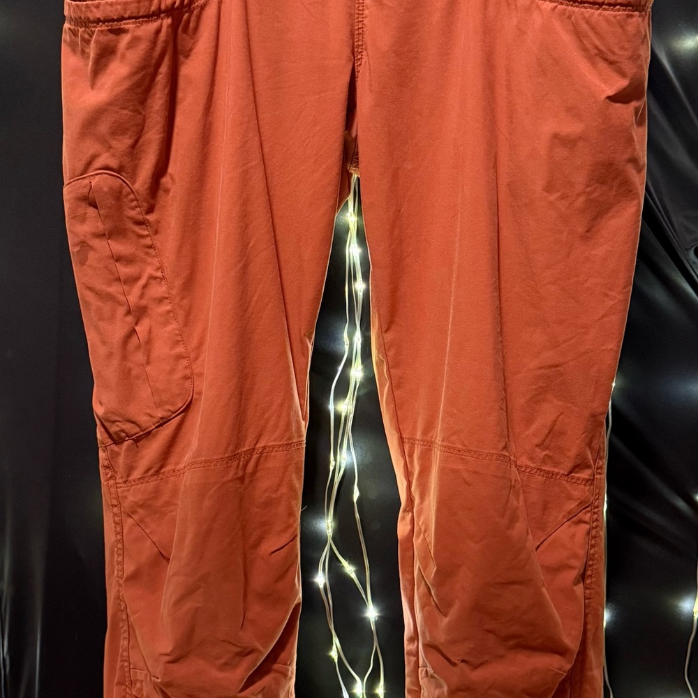 49. Prana Rust Jogger Pants size small